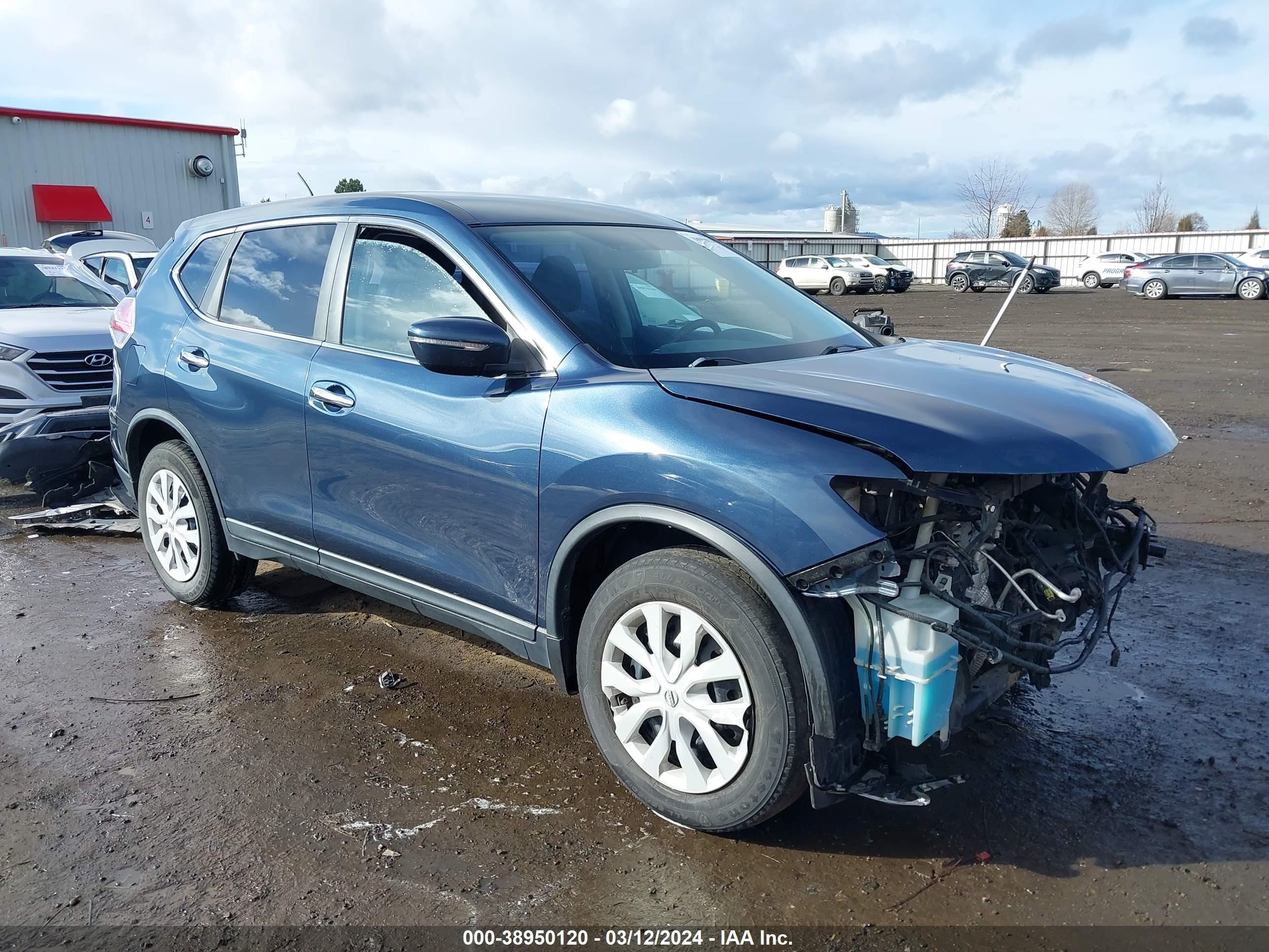 nissan rogue 2015 knmat2mt3fp566326