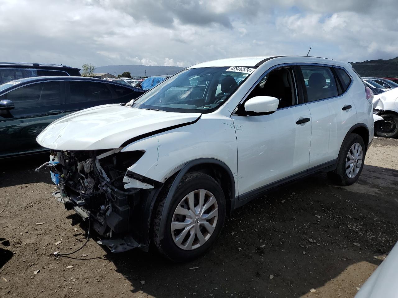 nissan rogue 2016 knmat2mt3gp655847