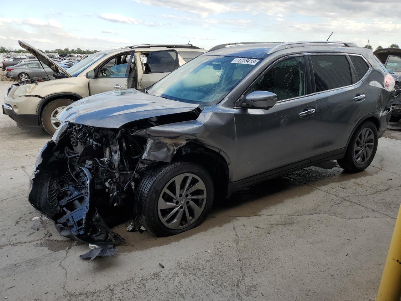 nissan rogue 2016 knmat2mt3gp736900