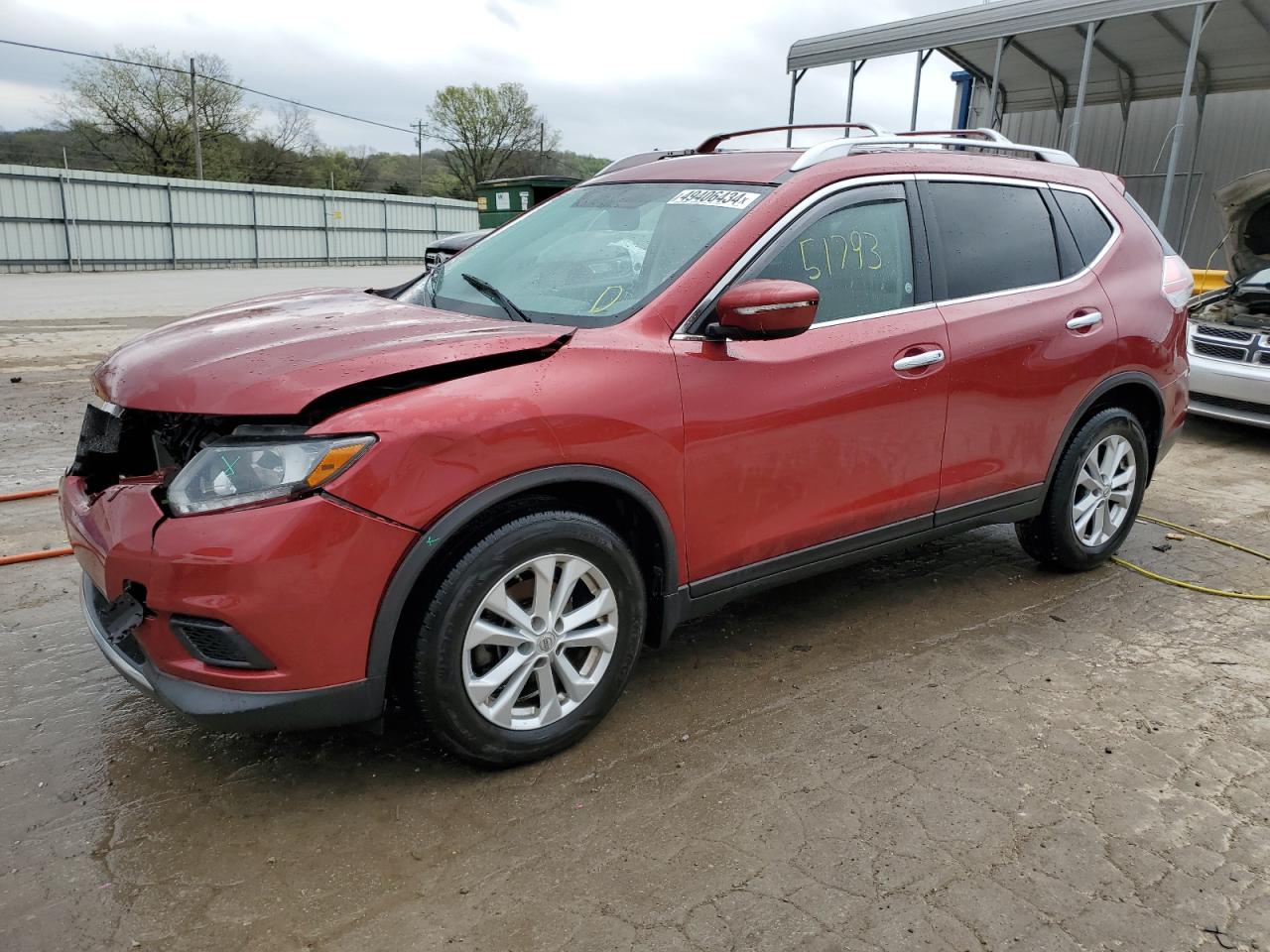 nissan rogue 2015 knmat2mt4fp537529