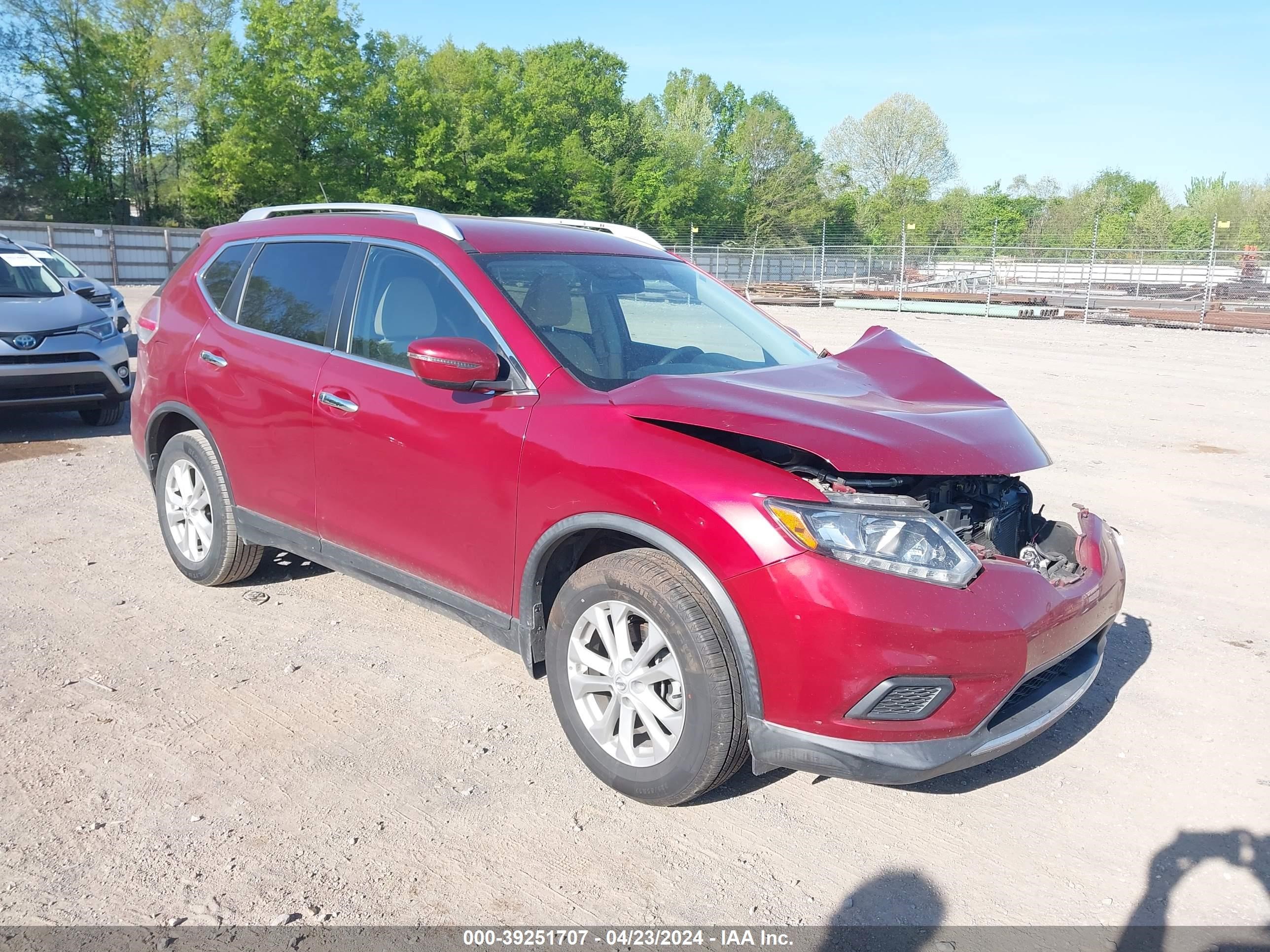 nissan rogue 2016 knmat2mt5gp726708