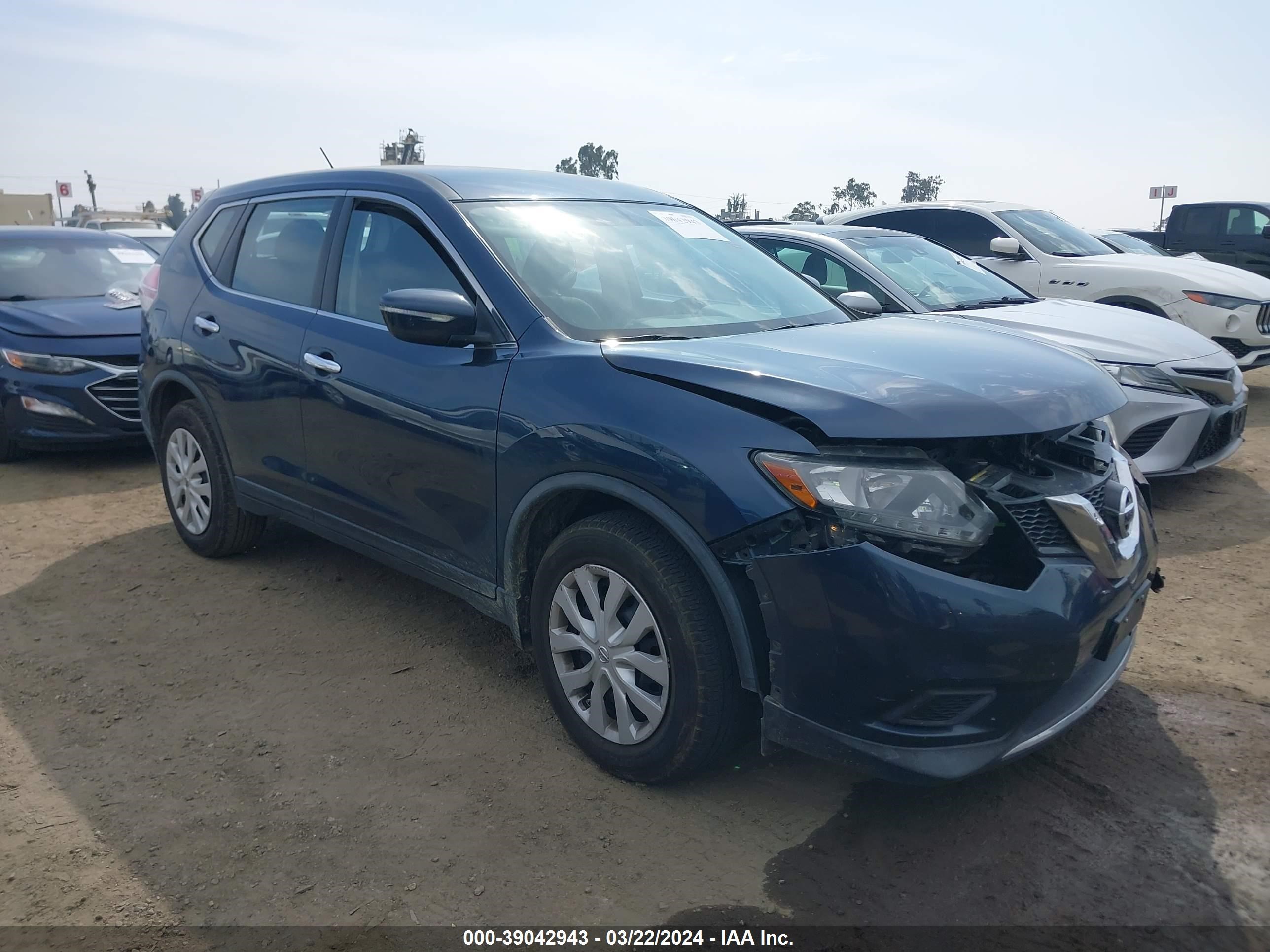 nissan rogue 2015 knmat2mt7fp522801