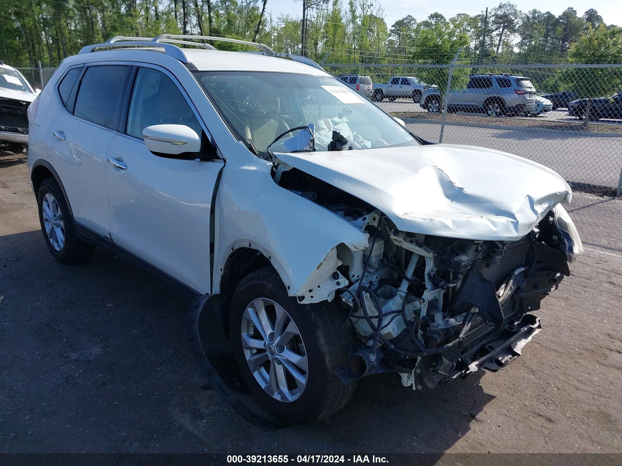 nissan rogue 2015 knmat2mt9fp551538