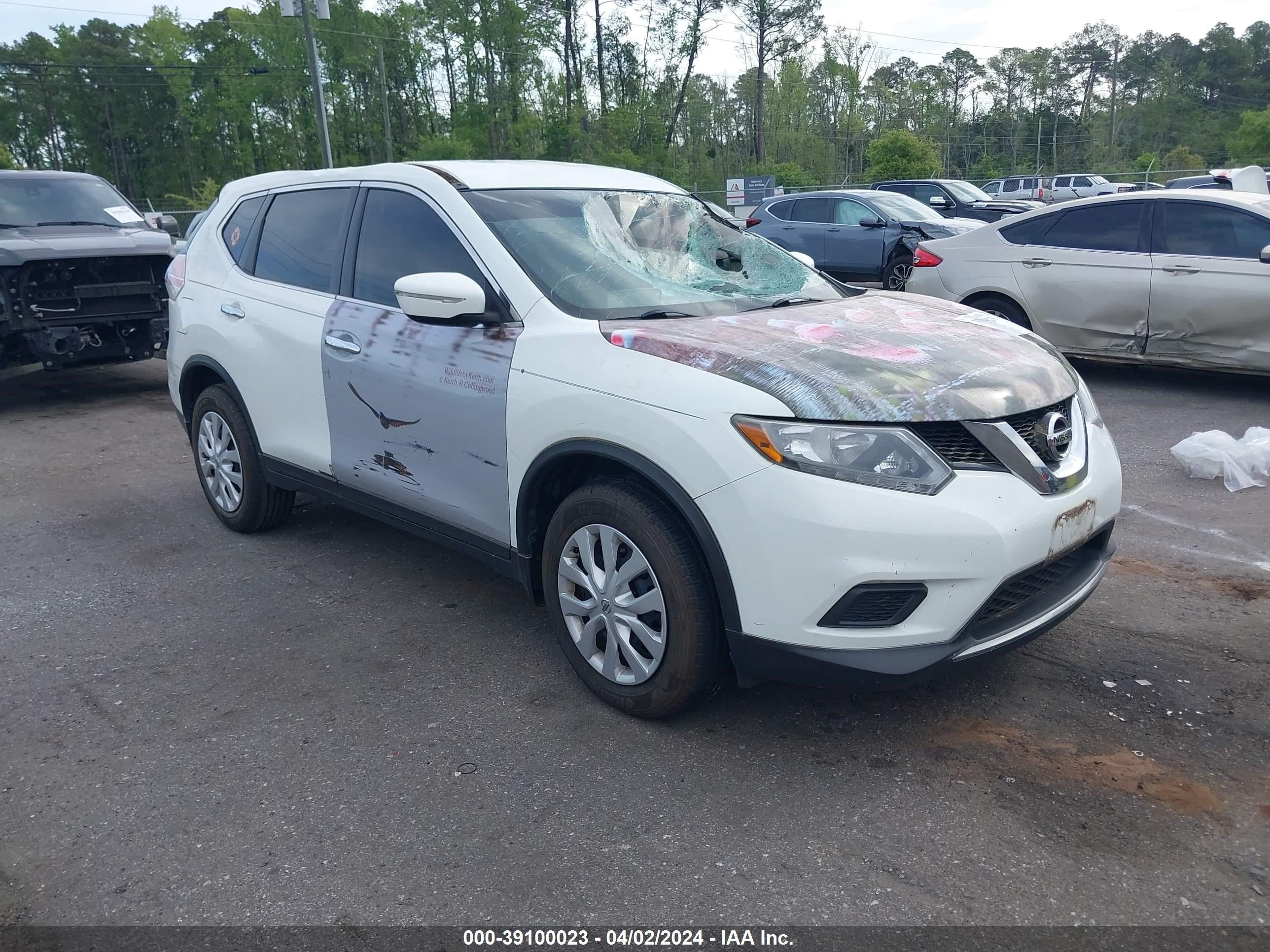 nissan rogue 2015 knmat2mt9fp573278