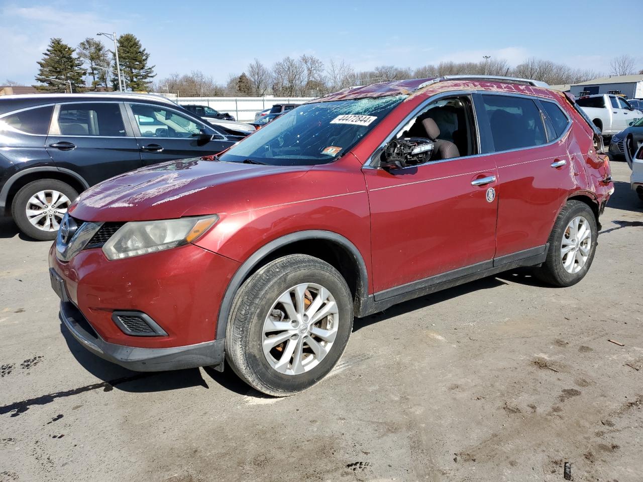 nissan rogue 2015 knmat2mv4fp532428