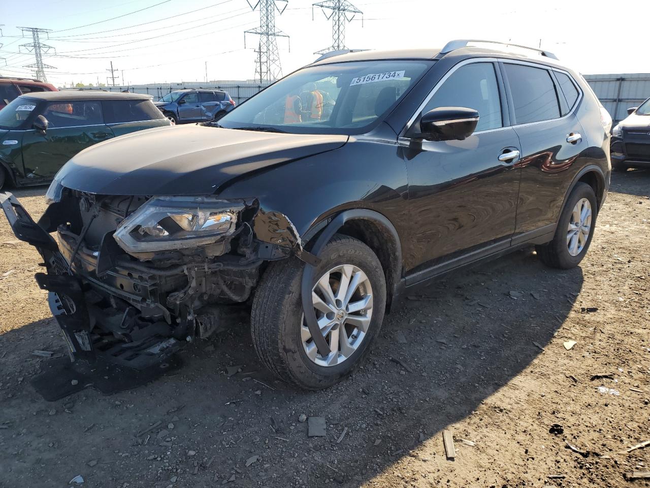 nissan rogue 2015 knmat2mv5fp557192