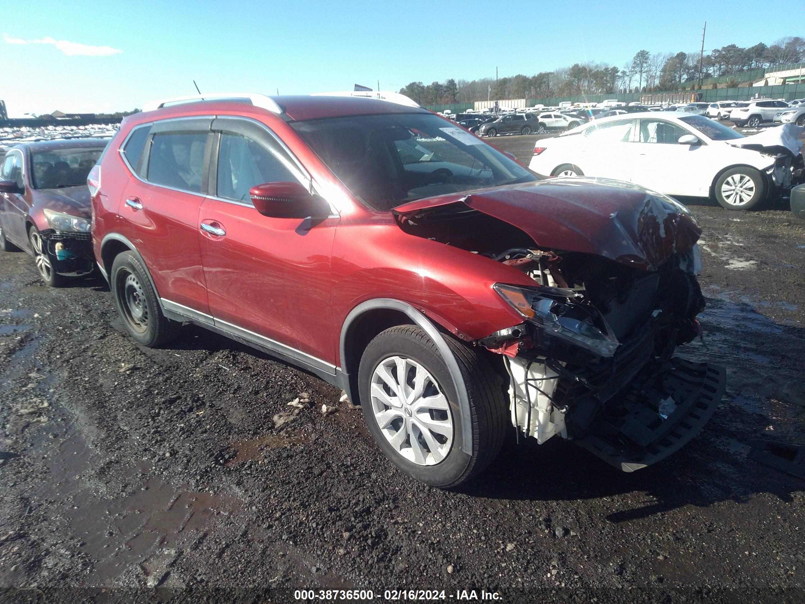 nissan rogue 2016 knmat2mv6gp715895