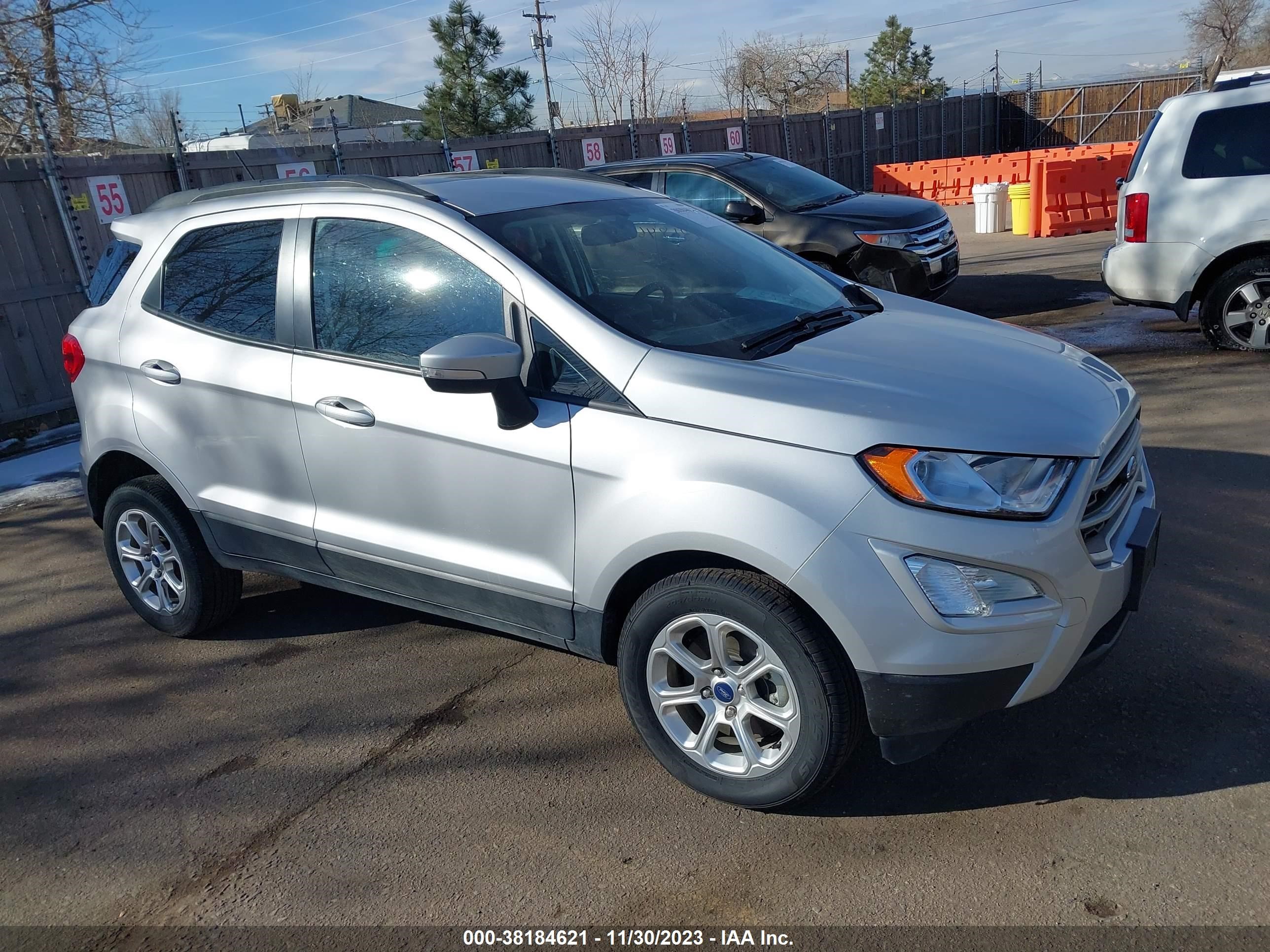 ford ecosport 2021 maj6s3gl2mc427762