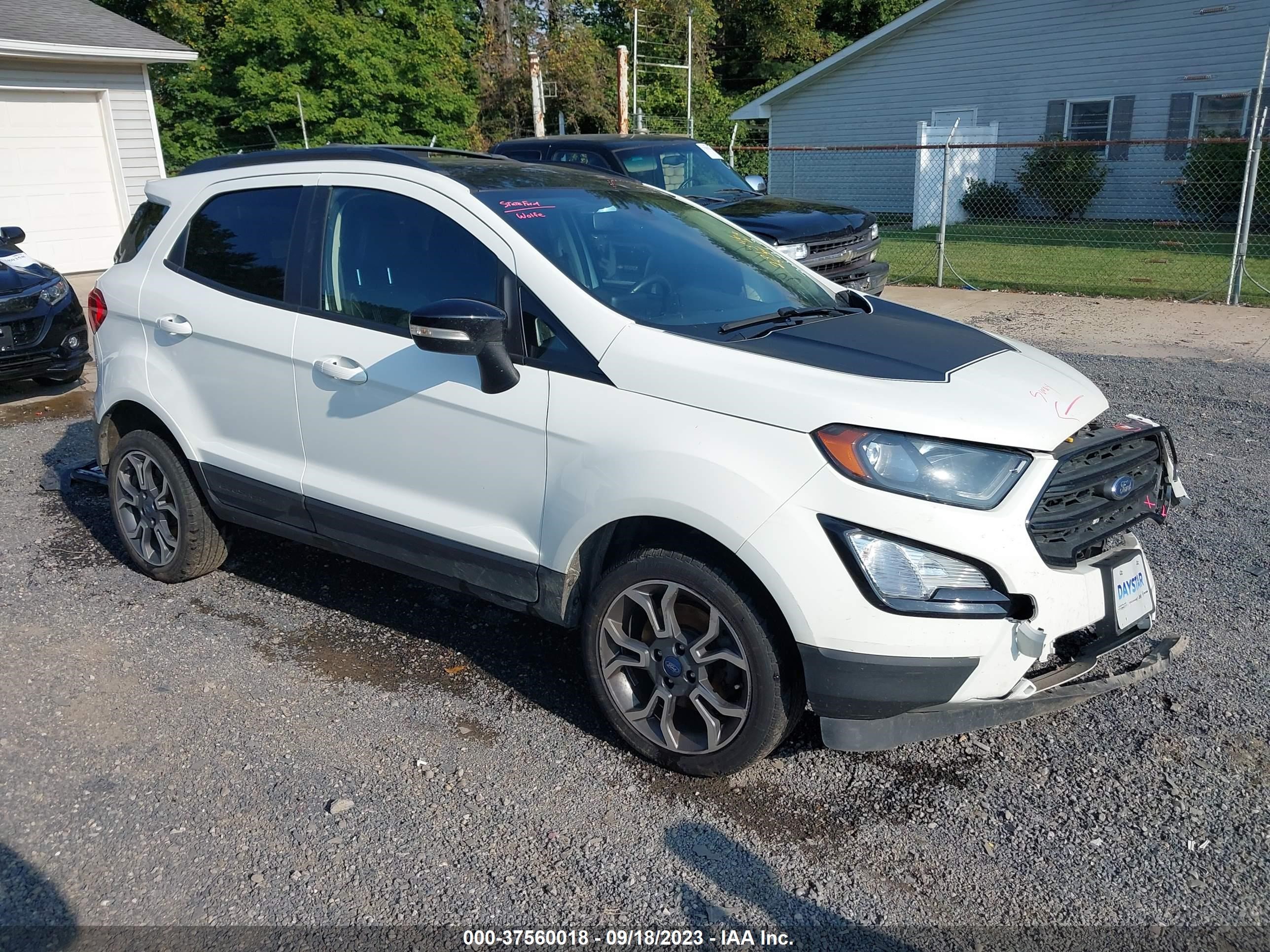 ford ecosport 2019 maj6s3jl4kc301912