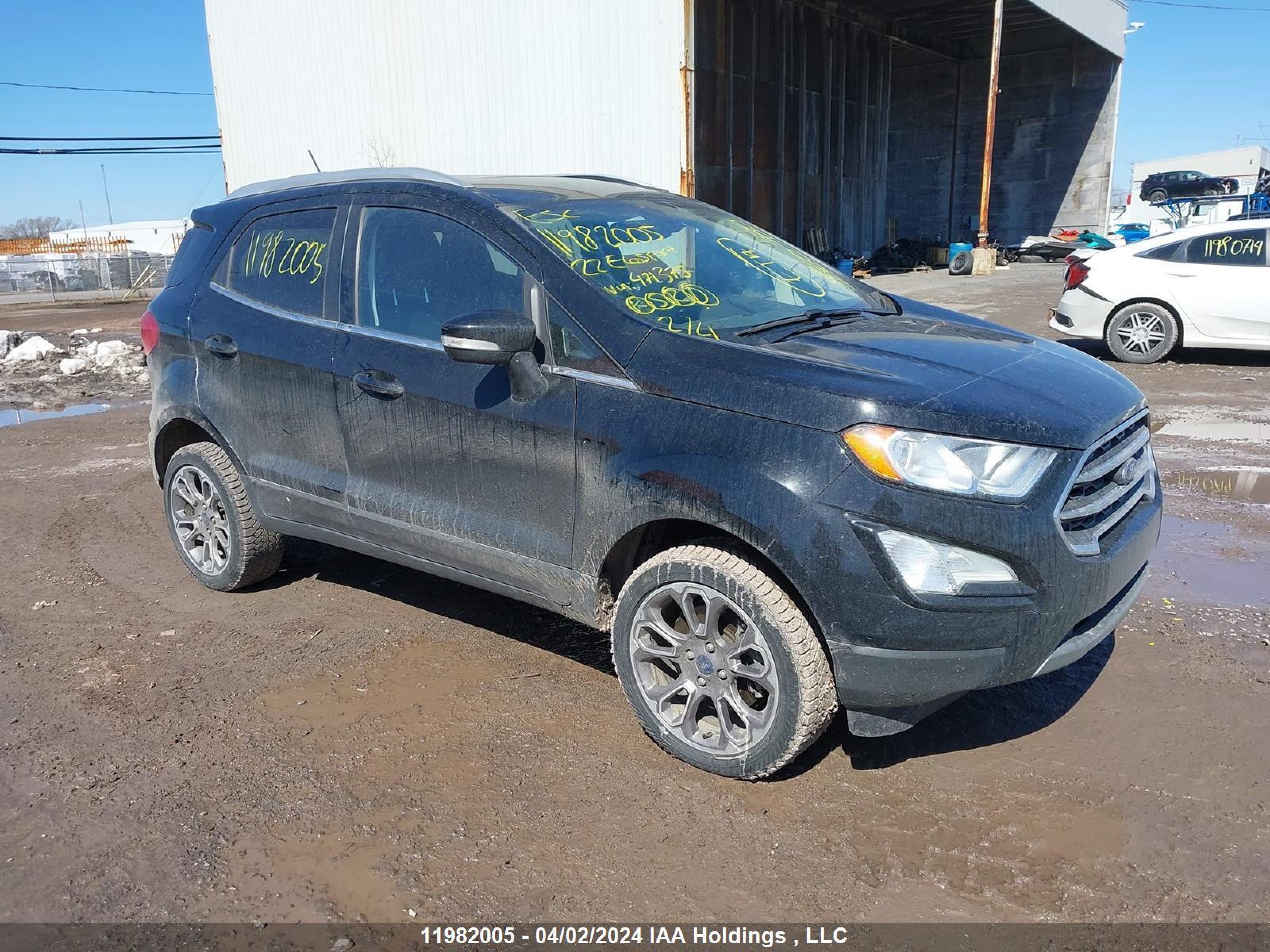 ford ecosport 2022 maj6s3kl5nc471375