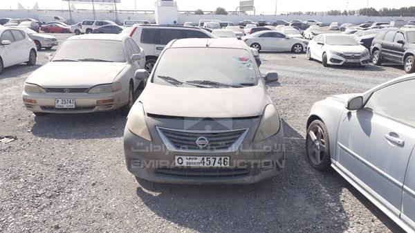 nissan sunny 2013 mdhbn7adxdg029295