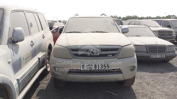 toyota fortuner 2007 mhfyu59g077001272