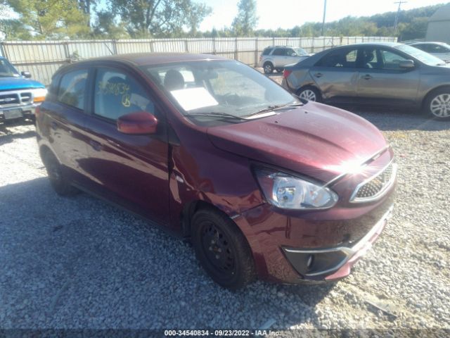 mitsubishi mirage 2018 ml32a3hj1jh002771