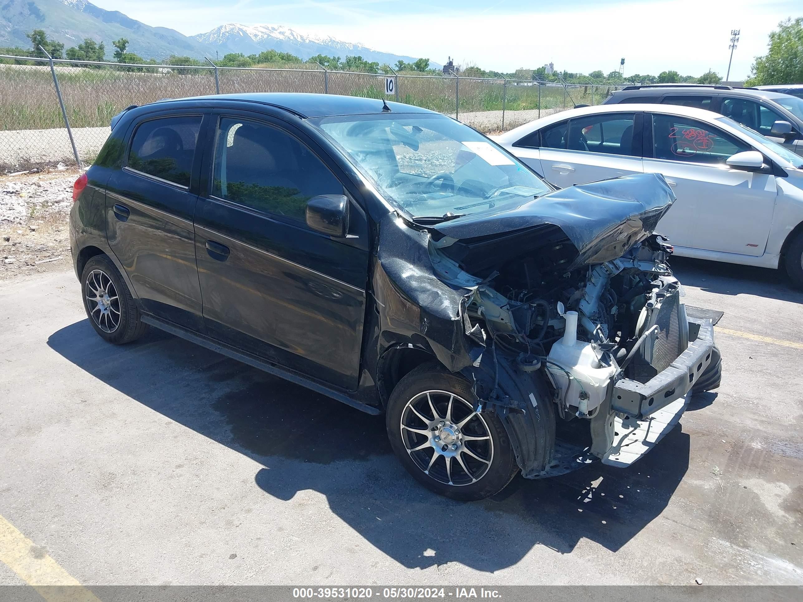 mitsubishi mirage 2014 ml32a3hj2eh020735