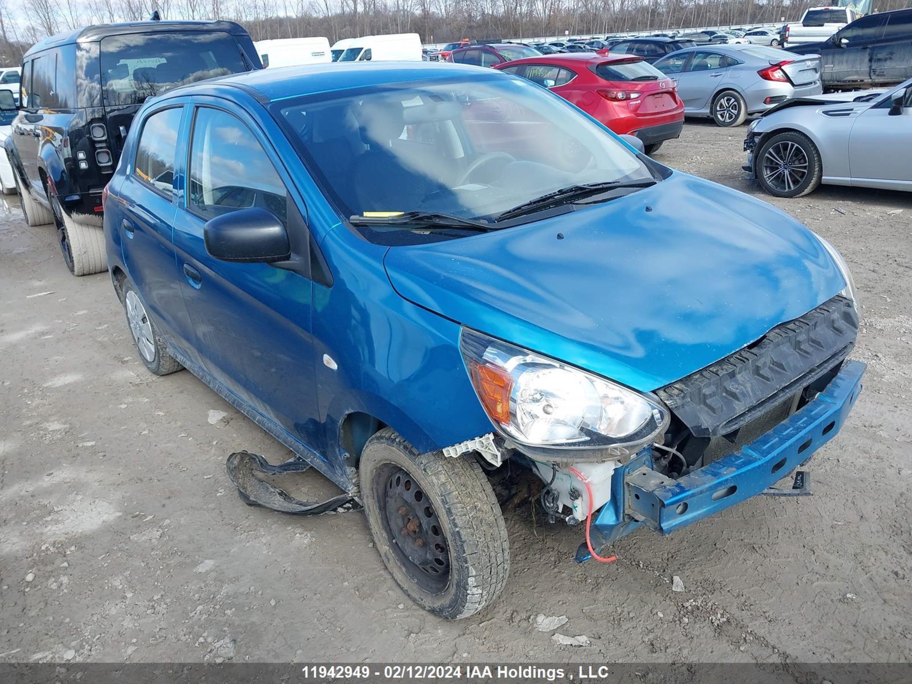 mitsubishi mirage 2015 ml32a3hj6fh058549