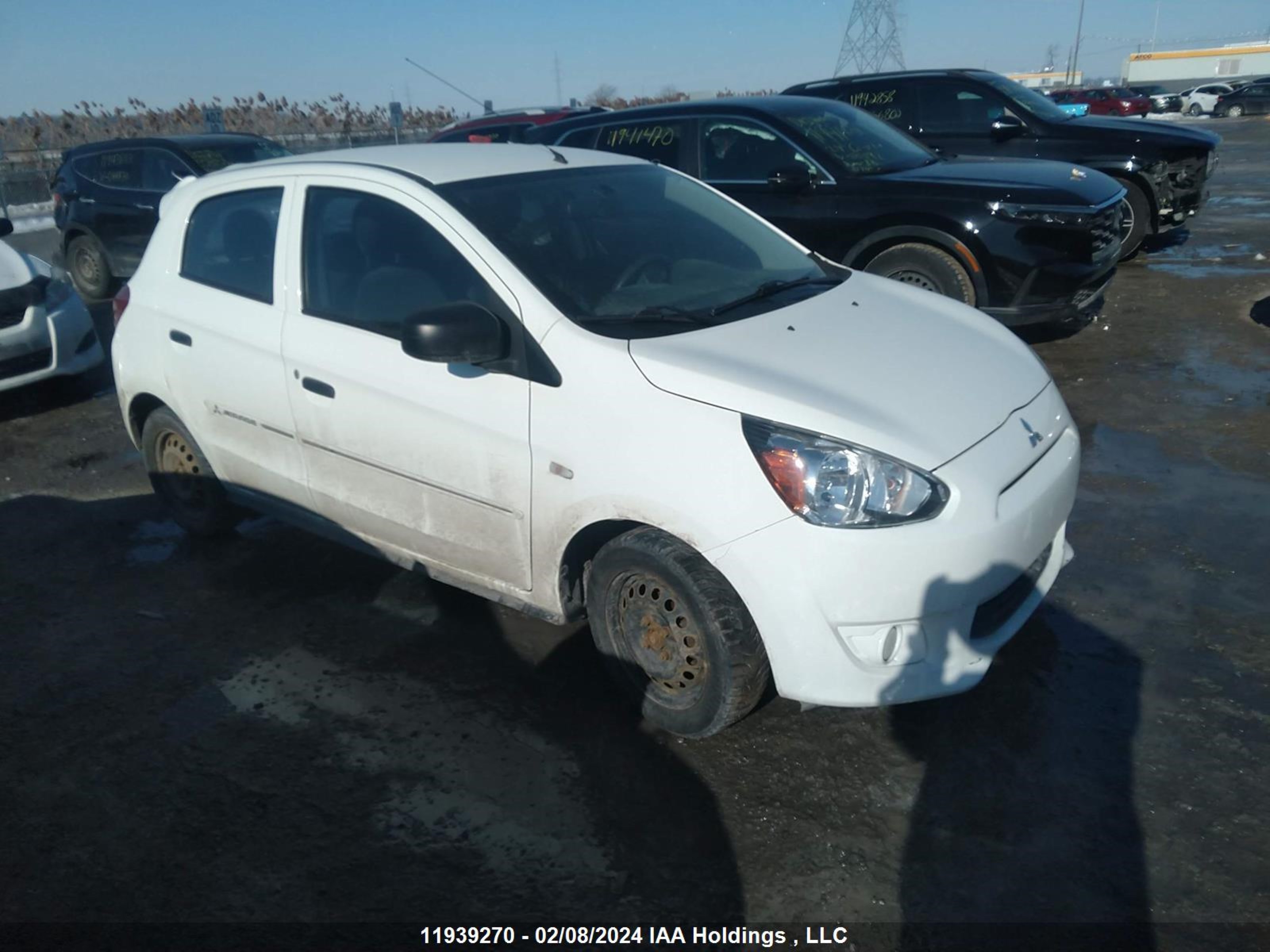 mitsubishi mirage 2014 ml32a3hj7eh001307