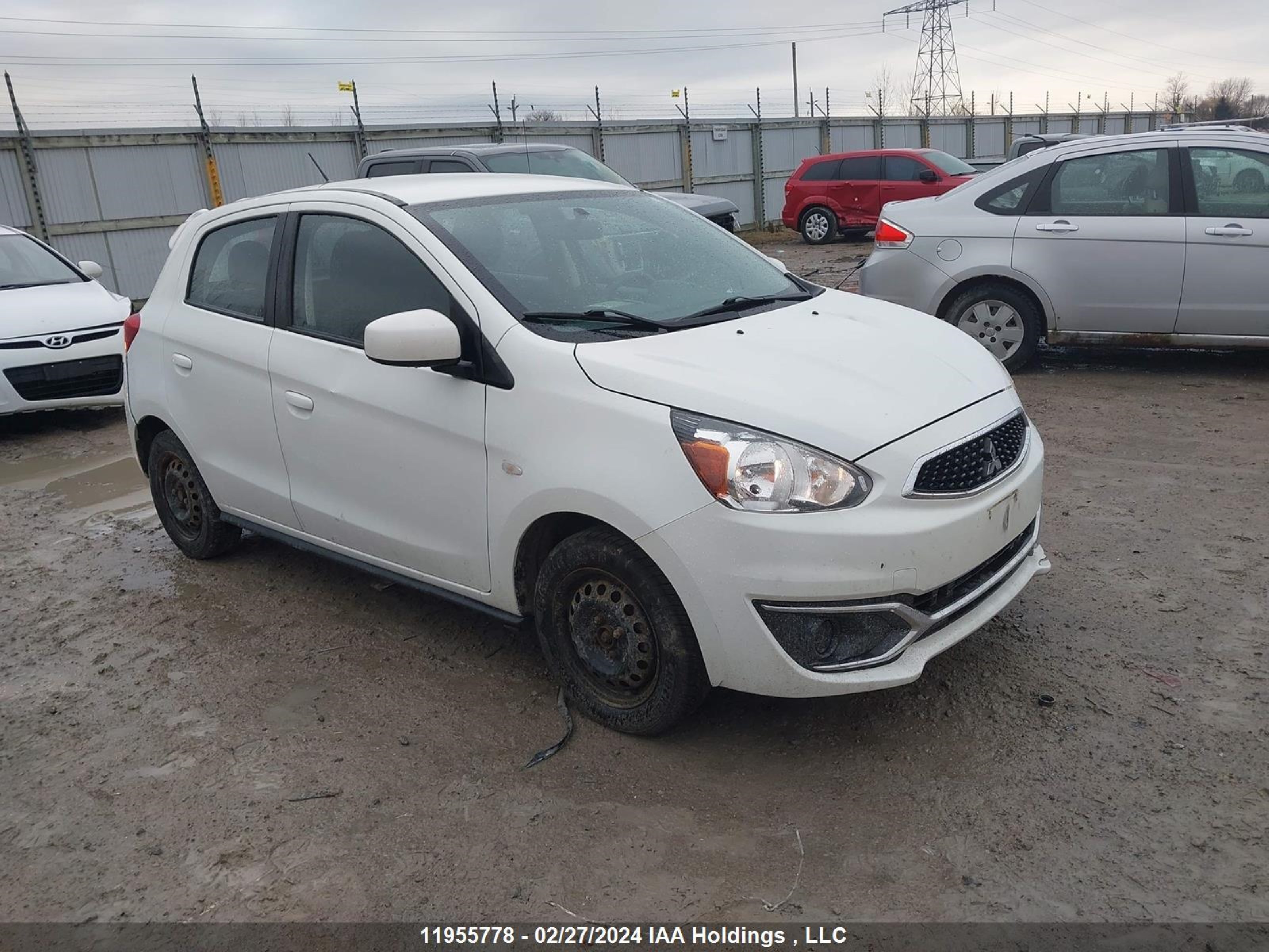 mitsubishi mirage 2017 ml32a3hjxhh001709