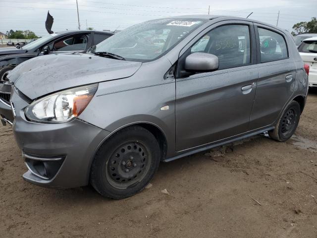 mitsubishi mirage es 2017 ml32a3hjxhh014265