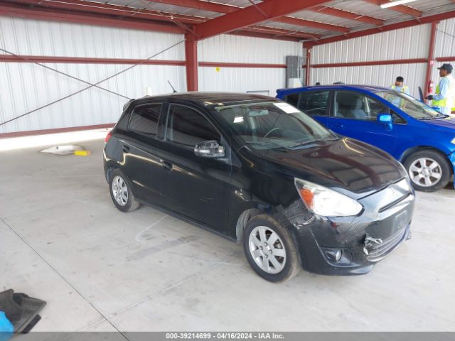 mitsubishi mirage 2015 ml32a4hj2fh010021