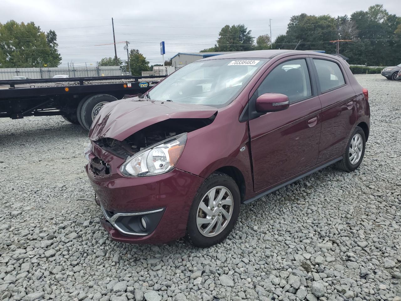 mitsubishi mirage 2018 ml32a4hj4jh012667