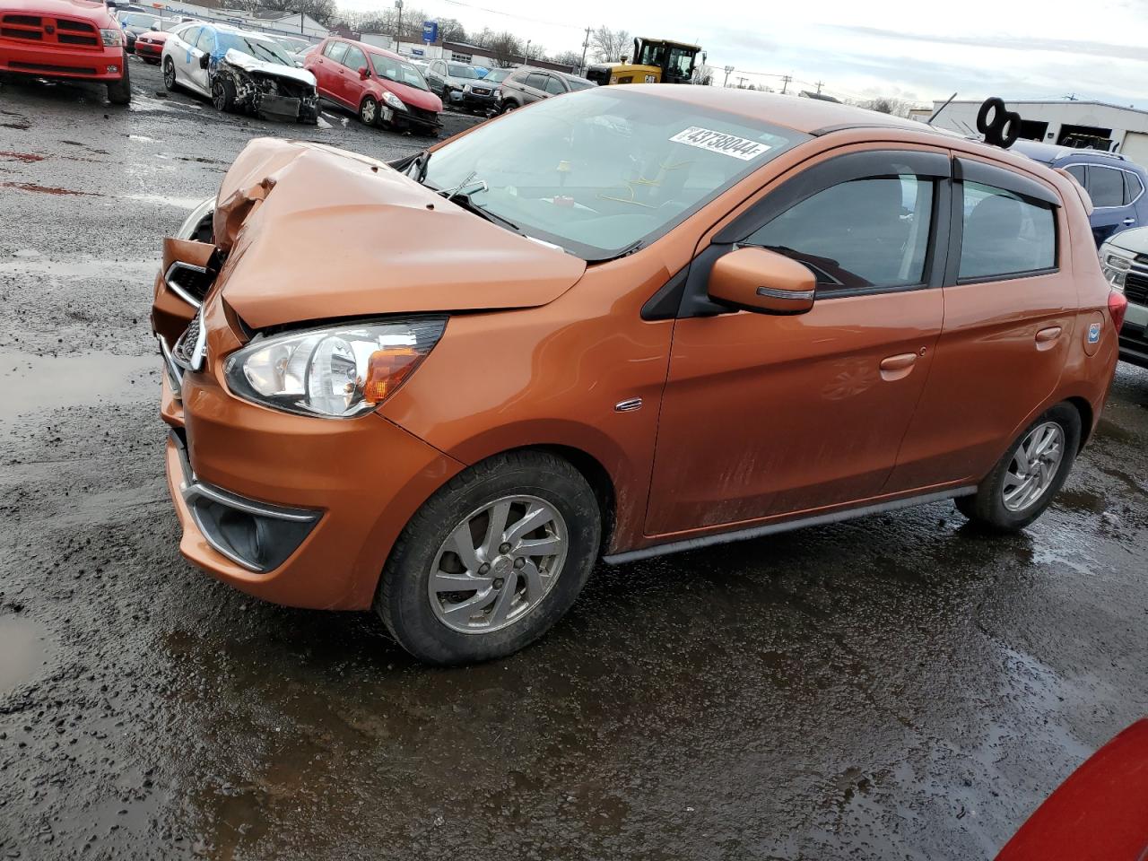 mitsubishi mirage 2017 ml32a4hj6hh013796