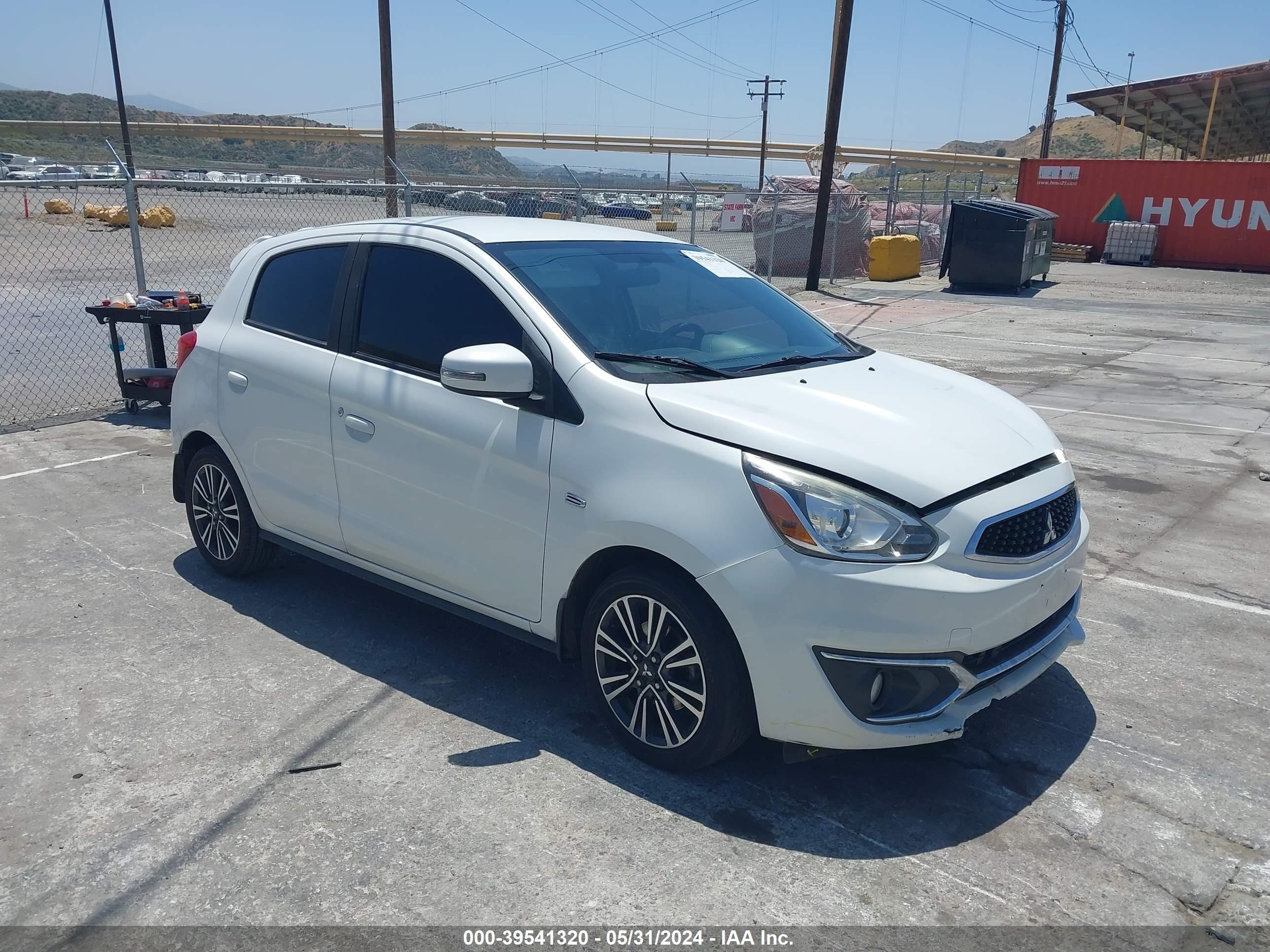 mitsubishi mirage 2019 ml32a5hjxkh001907