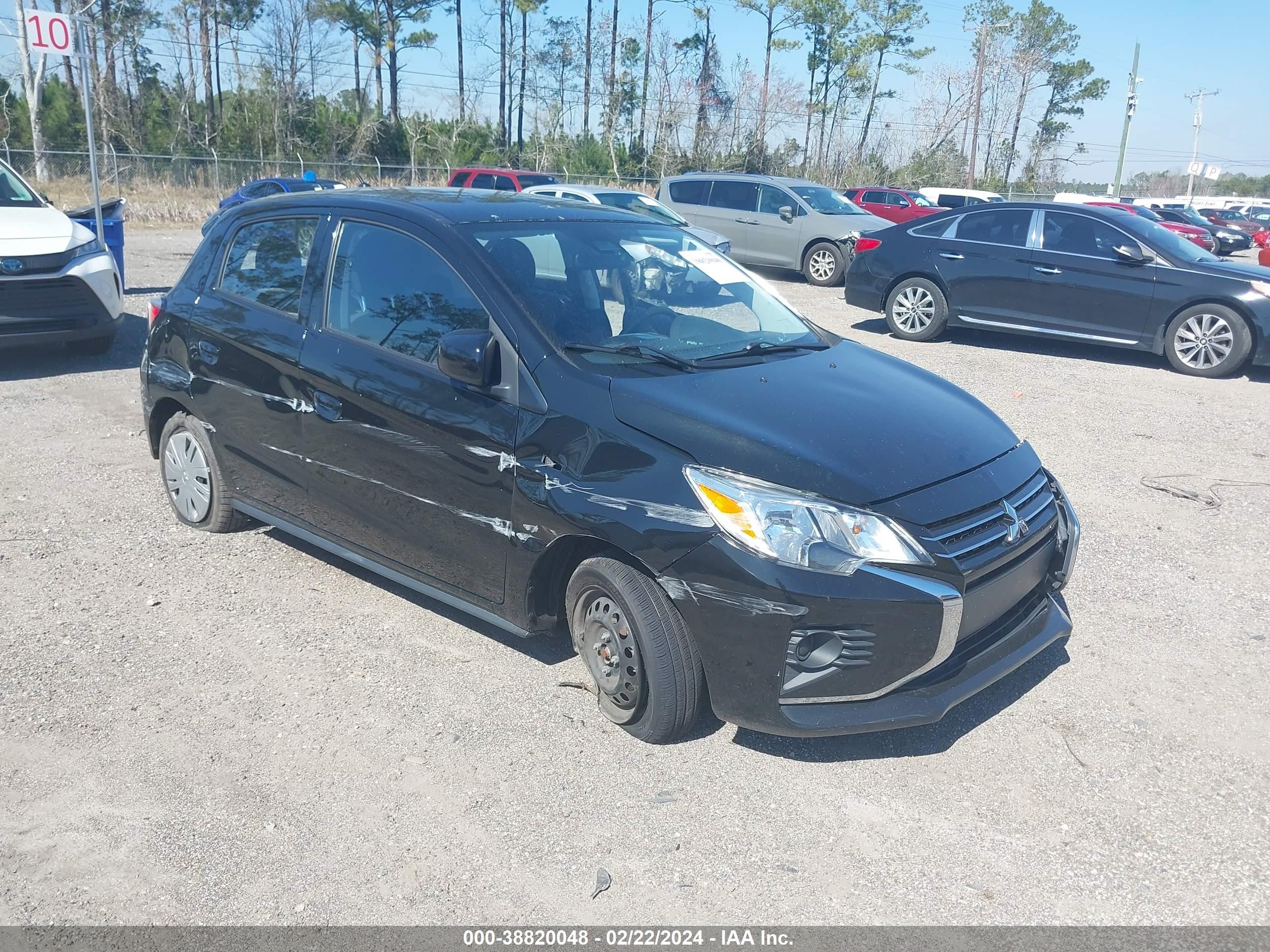 mitsubishi mirage 2021 ml32auhj1mh003624