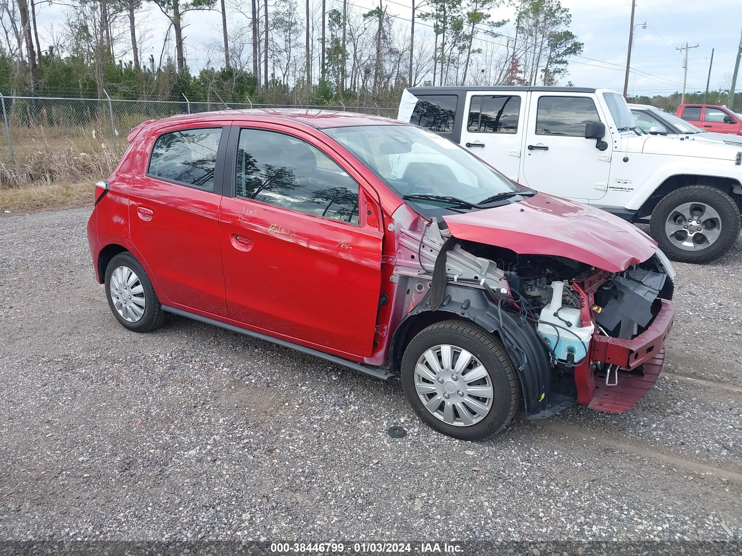 mitsubishi mirage 2021 ml32auhj5mh008194