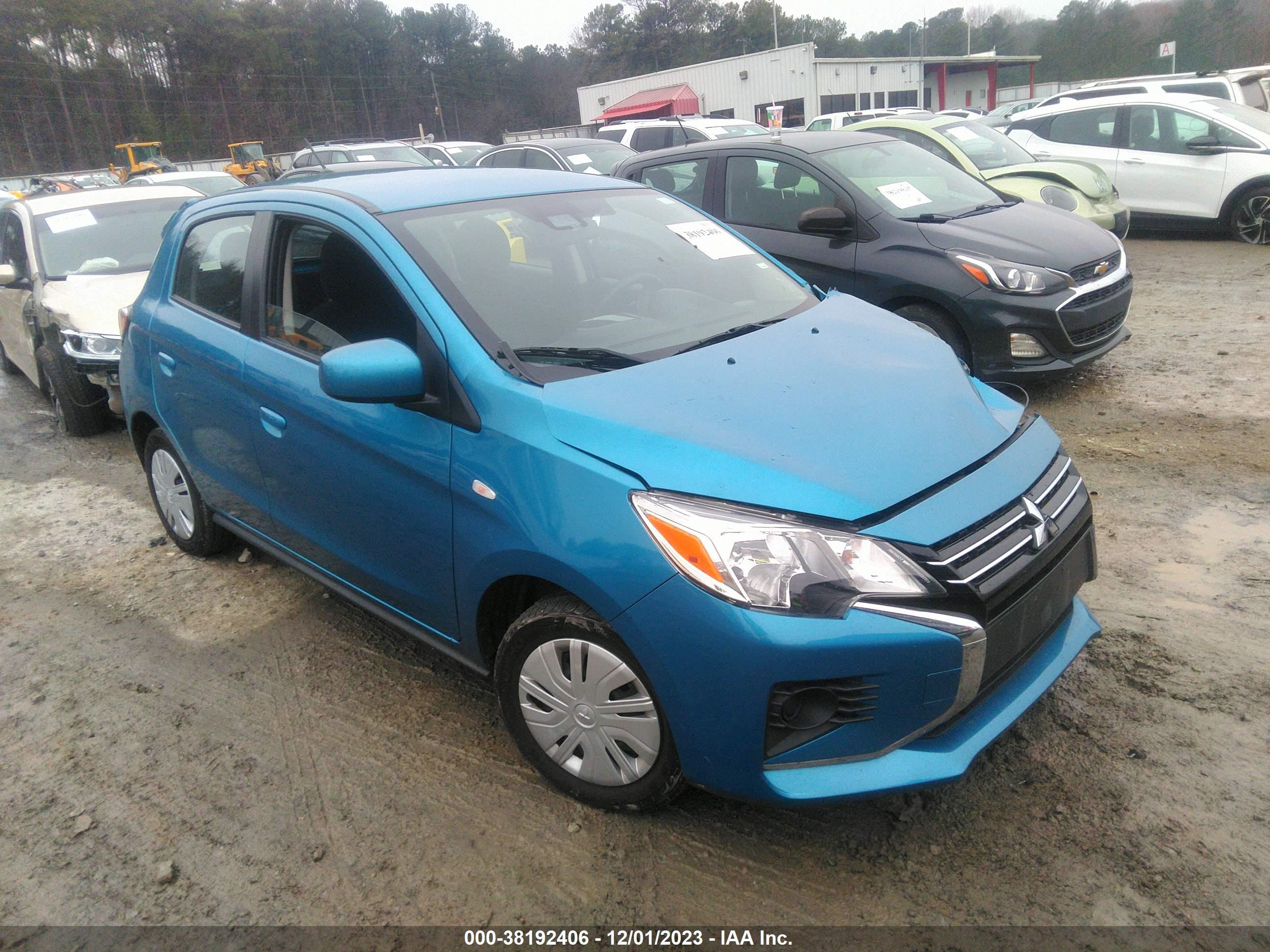 mitsubishi mirage es 2021 ml32auhjxmh013827