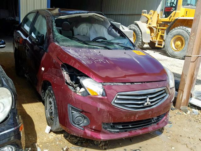 mitsubishi mirage g4 2017 ml32f3fj3hhf07597