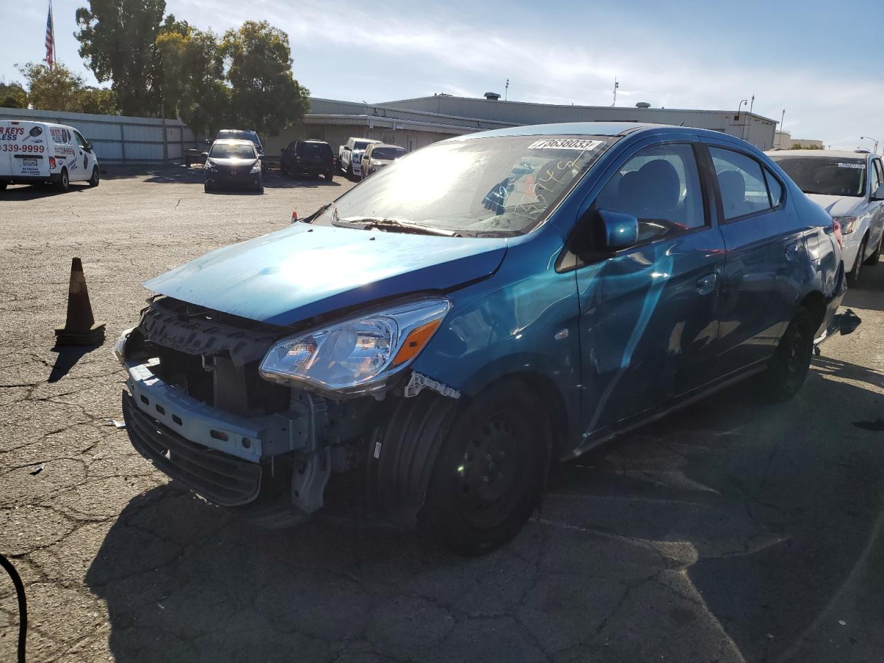 mitsubishi mirage 2019 ml32f3fj7khf12583