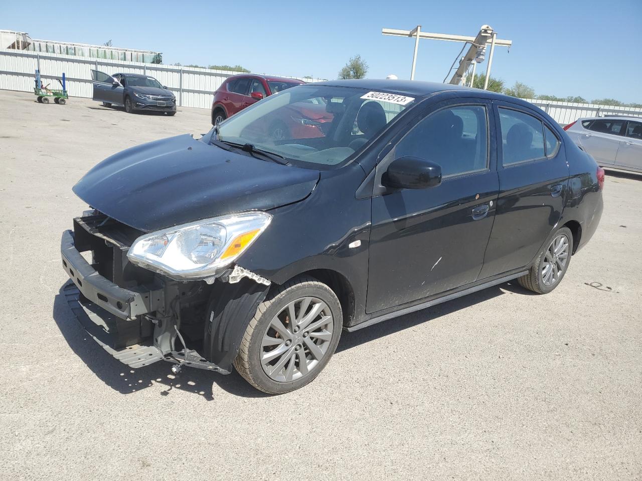 mitsubishi mirage 2019 ml32f3fj7khf14687