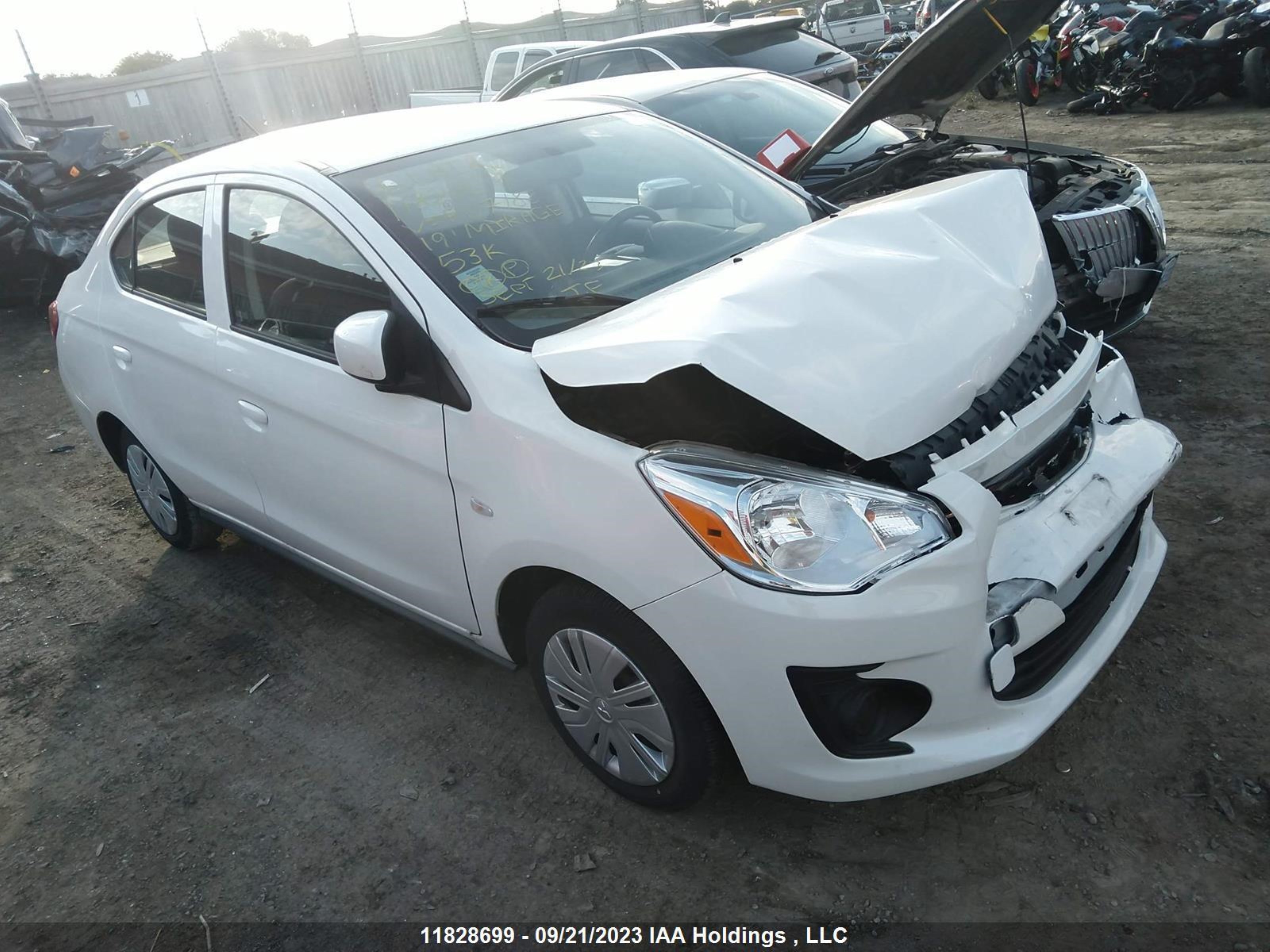 mitsubishi mirage 2019 ml32f3fj9khf07188