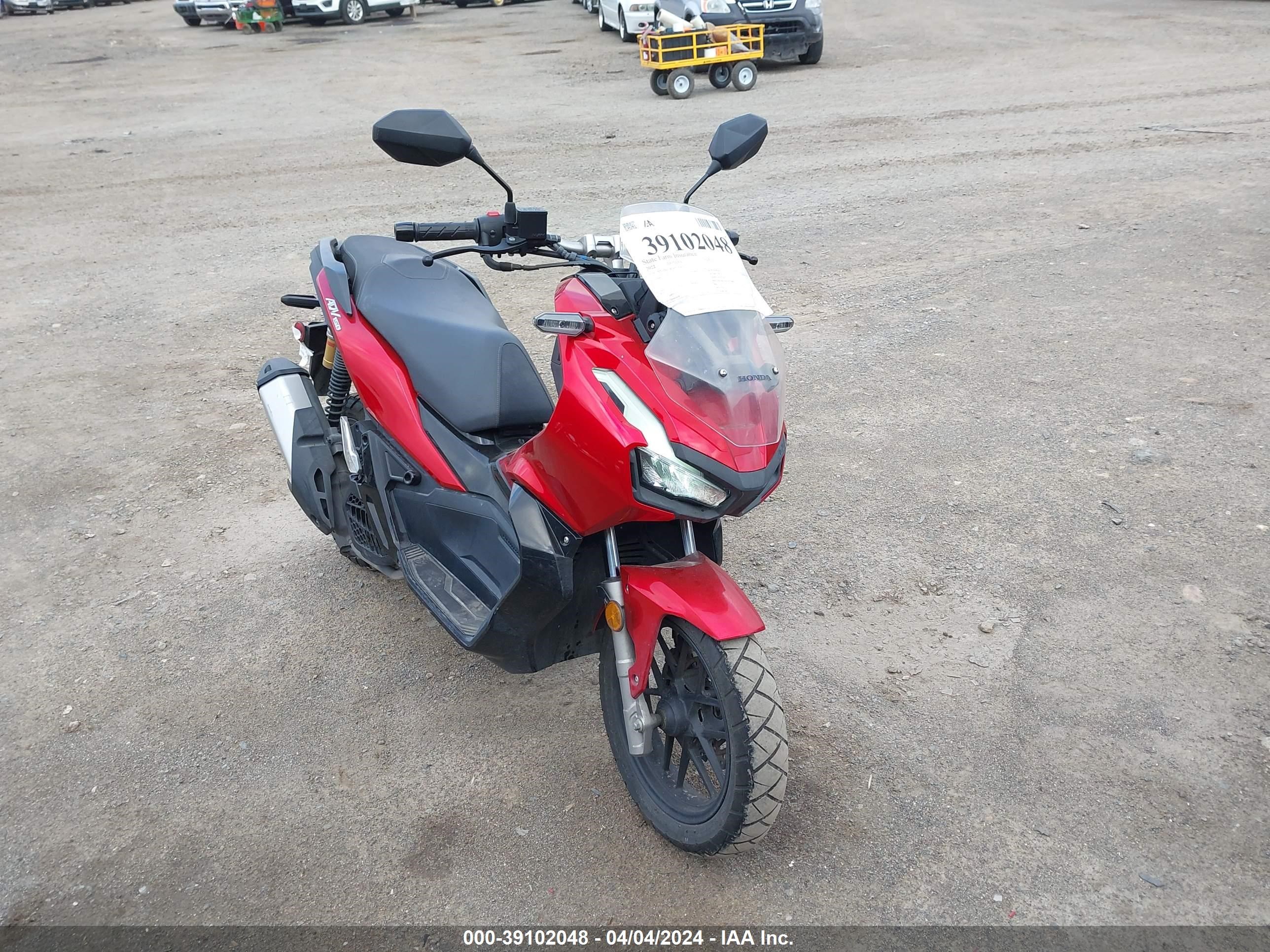 honda  2022 mlhkf385xn5100722