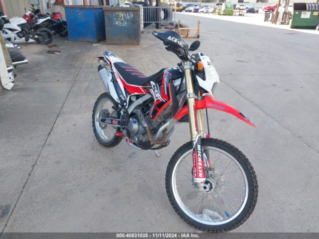 honda crf250l 2015 mlhmd3814f5200344