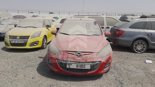 mazda 2 2011 mm7de32y2bw153166