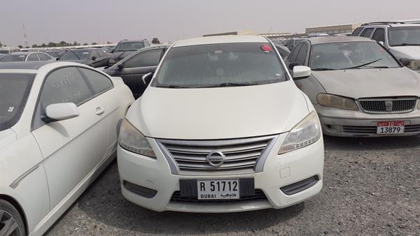 nissan sentra 2016 mntbb7a96g6033500