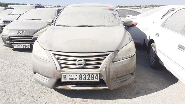 nissan sentra 2016 mntbb7a96g6034758