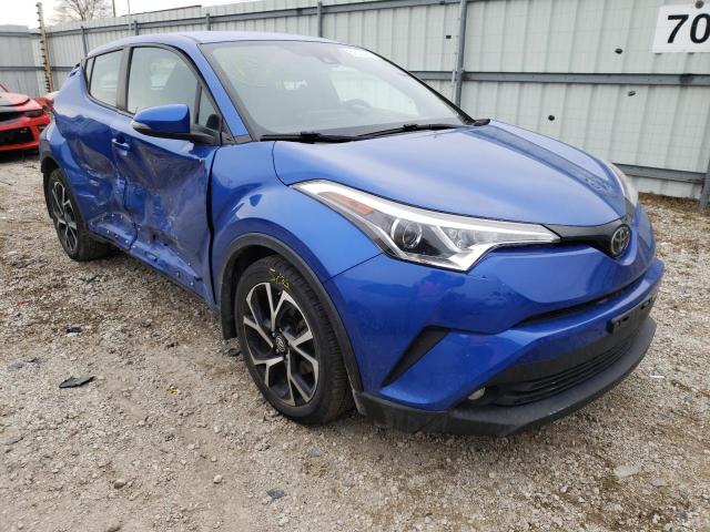 toyota c-hr xle 2018 nmtkhmbx0jr018322