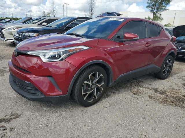 toyota c-hr xle 2018 nmtkhmbx0jr042149