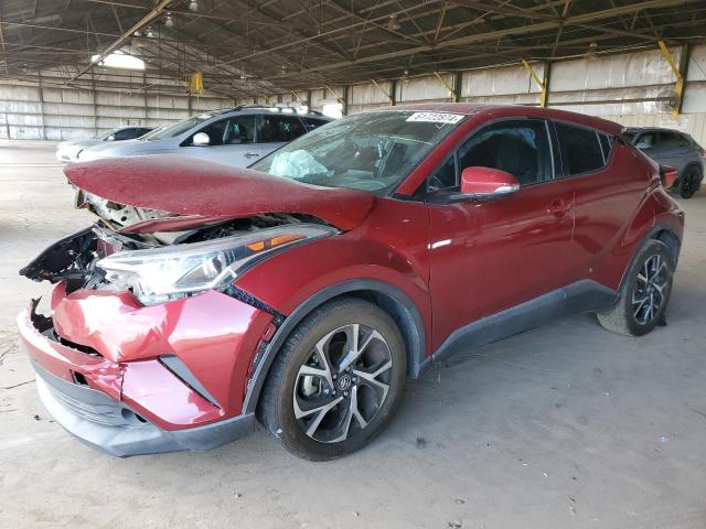 toyota c-hr xle 2018 nmtkhmbx1jr033301