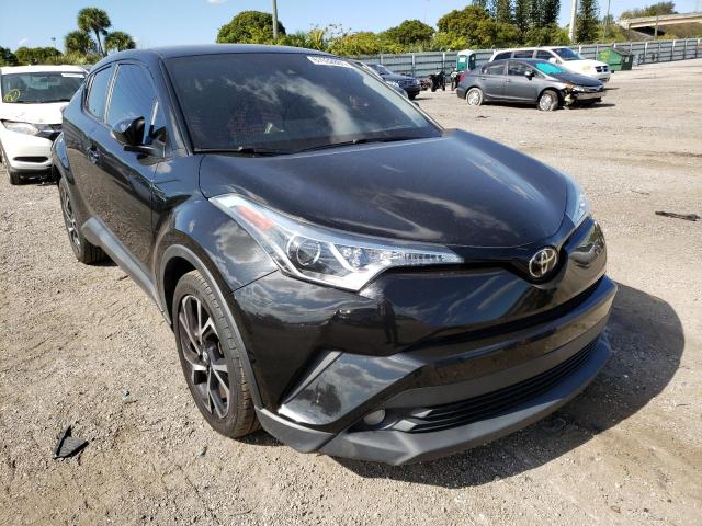 toyota c-hr xle 2018 nmtkhmbx1jr036442