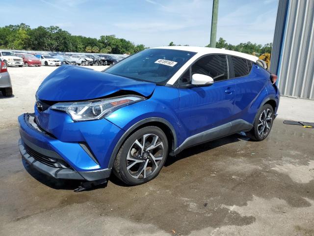 toyota c-hr xle 2018 nmtkhmbx3jr016709