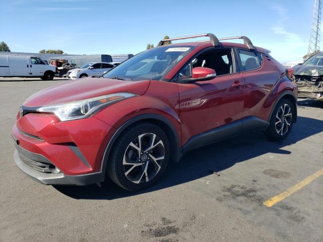 toyota c-hr xle 2018 nmtkhmbx4jr020512