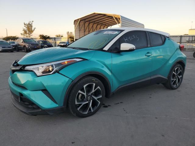 toyota c-hr xle 2018 nmtkhmbx5jr054295