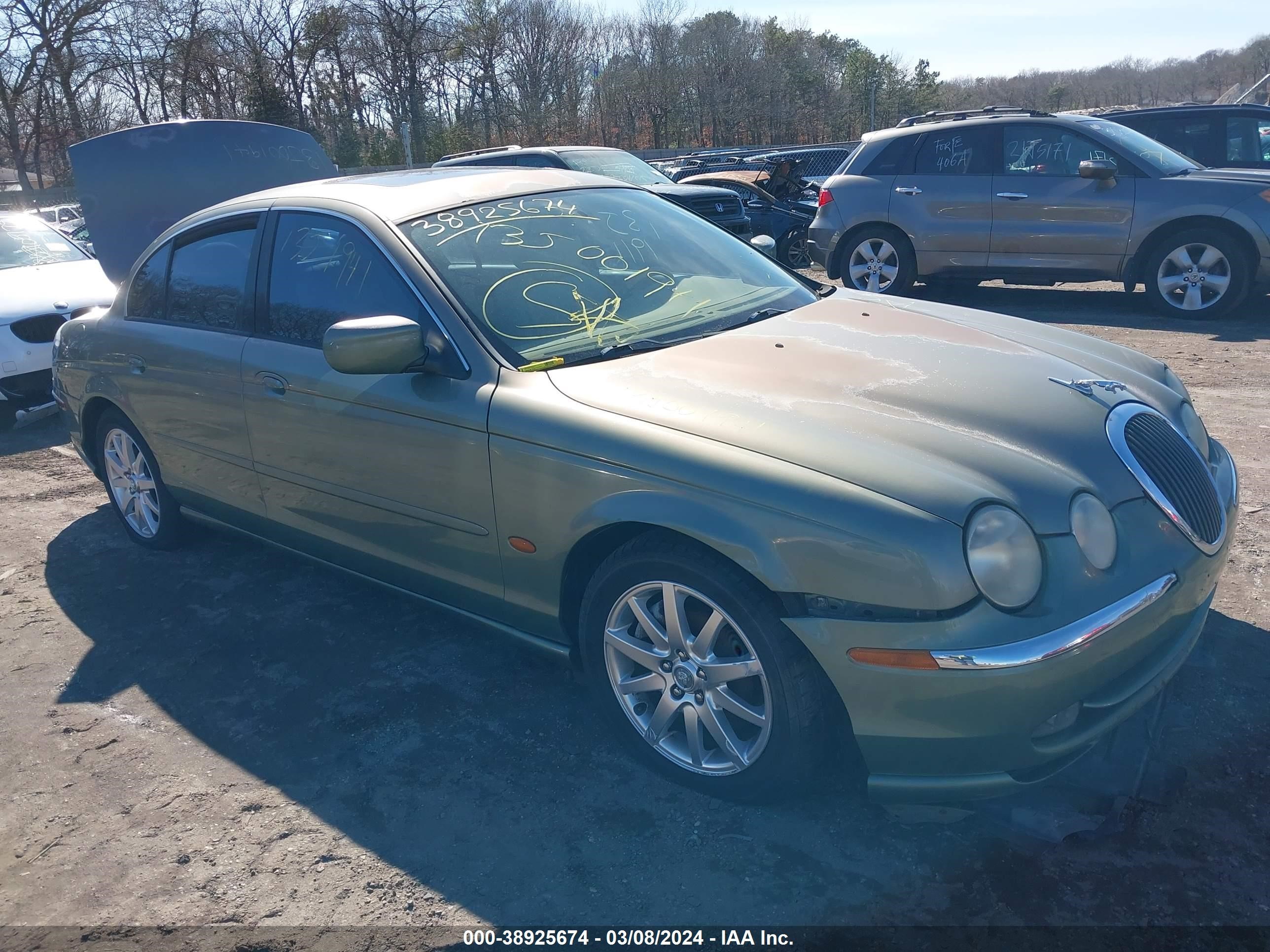 jaguar s-type 2000 sajda01c4yfl45260