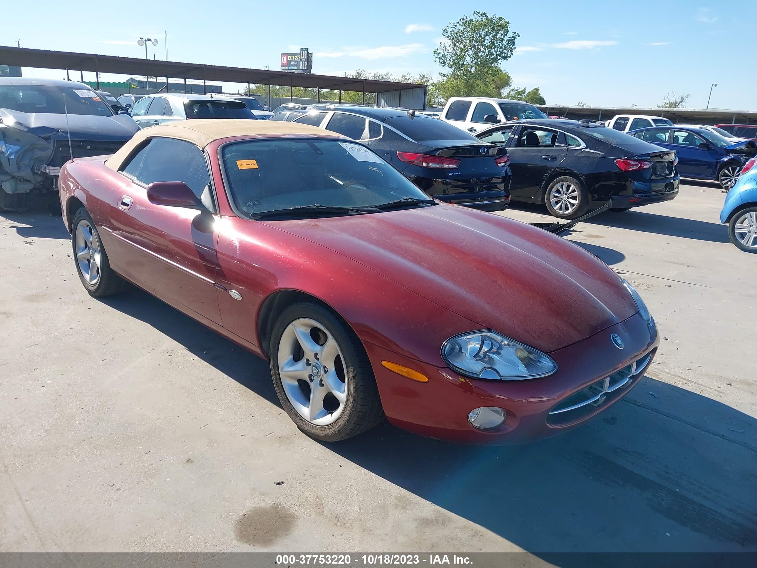 jaguar xk 2002 sajda42c72na27400