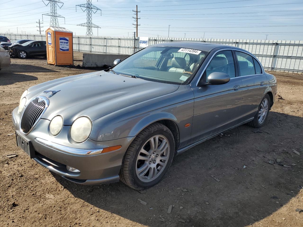 jaguar s-type 2004 sajea01u64hn04582