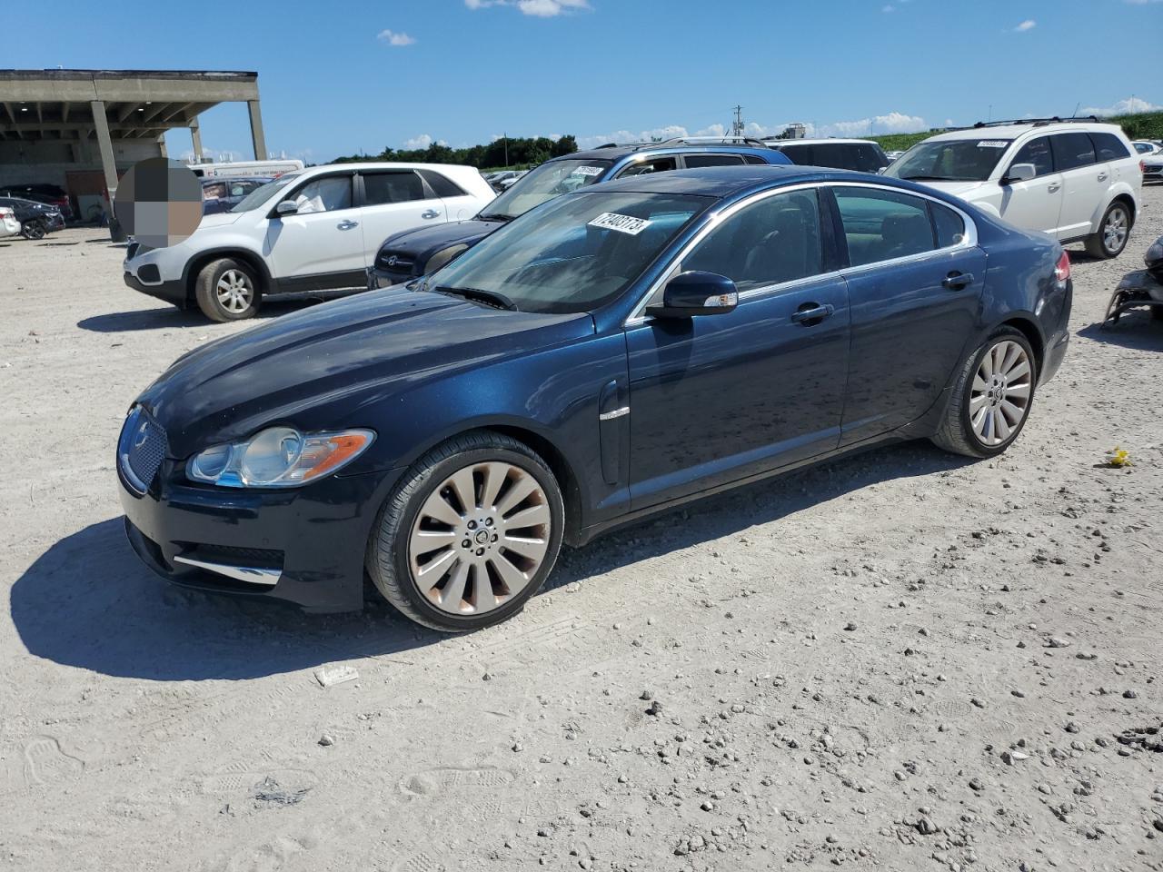 jaguar xf 2009 sajwa06bx9hr42833