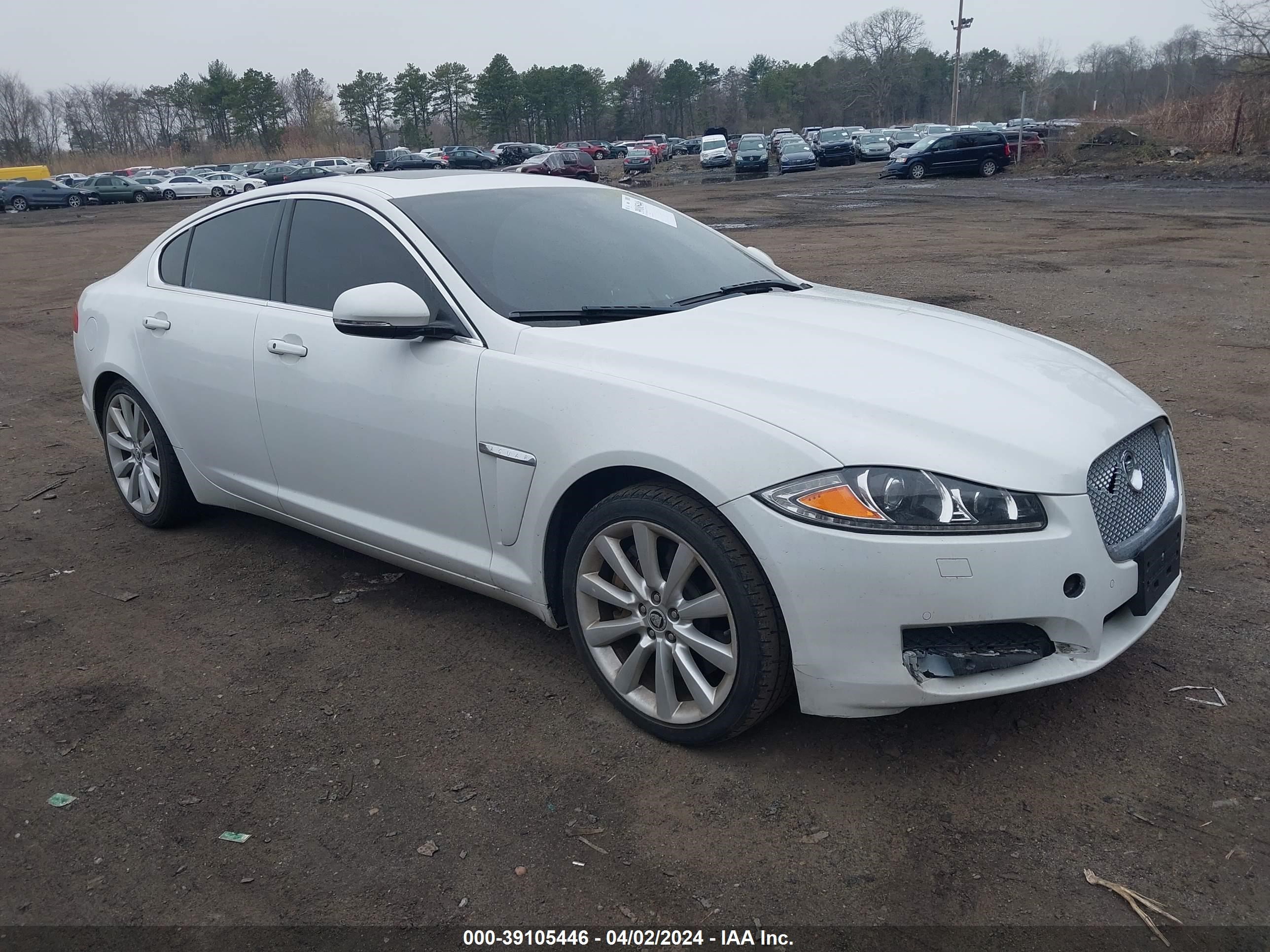 jaguar xf 2012 sajwa0fb6cls39654